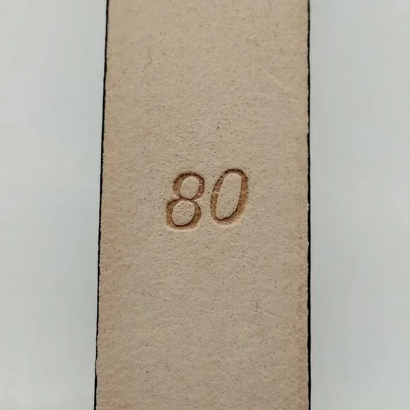 Authentic Louis Vuitton Monogram Belt LV Leather Belt Unisex - Picture 9 of 10